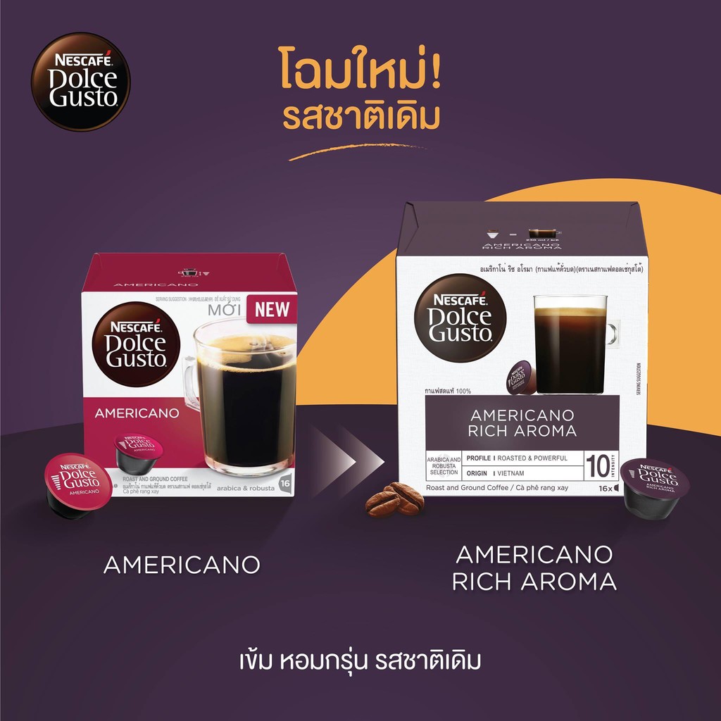 SALE 20% NESCAFE DOLCE GUSTO VỊ AMERICANO