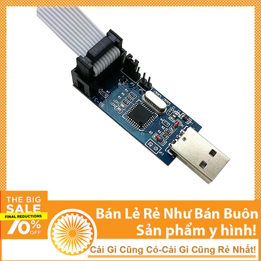 Mạch Nạp AVR-ISP/89S52(Loại Không Vỏ)