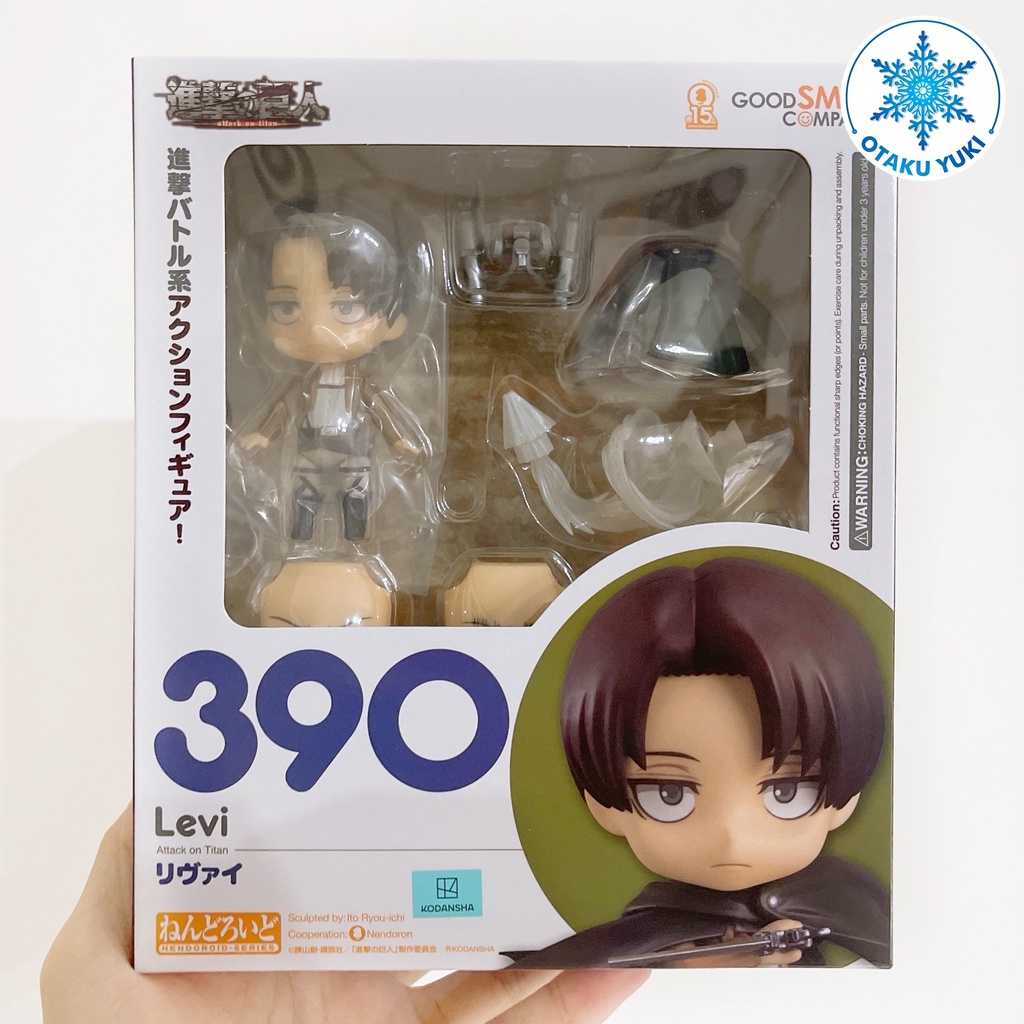 [Chính Hãng] Mô Hình Nendoroid Levi - Nendoroid 390 Attack On Titan