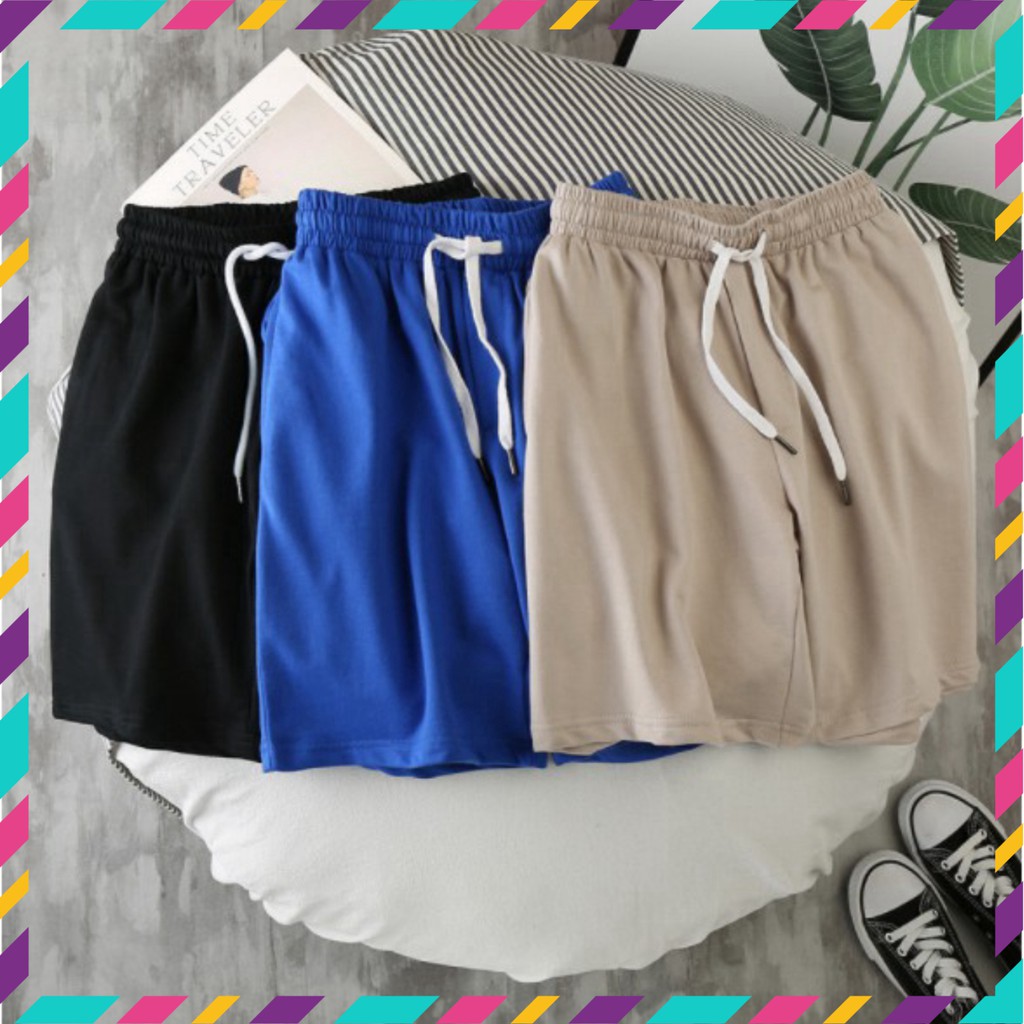 Quần SHORT thể thao Basic nhiều màu Nam Nữ siêu hot | BigBuy360 - bigbuy360.vn