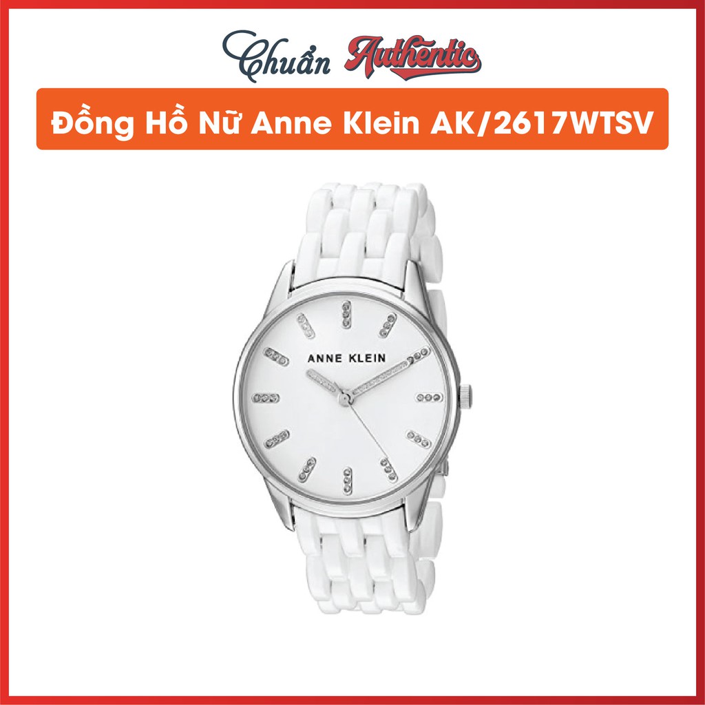 Đồng Hồ Nữ Anne Klein AK/2617WTSV Dây Ceramic