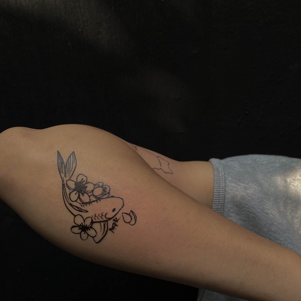 Hình xăm dán tạm thời Tattoodee 7 ngày, xăm trong 1 phút, chống nước 100%