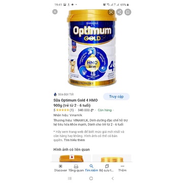 sữa bột optimum gold 4