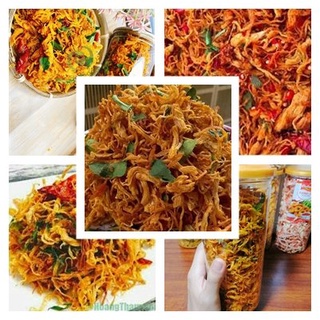 Khô gà lá chanh 500gr từ ức gà ít béo tại bình dương