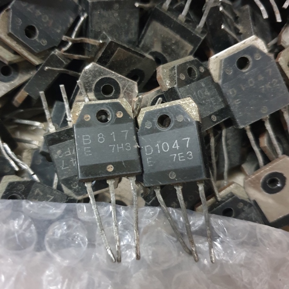 CẶP CÔNG SUẤT D1047 + B817 3 KHOANGTHÁO MÁY CHÍNH HÃNG