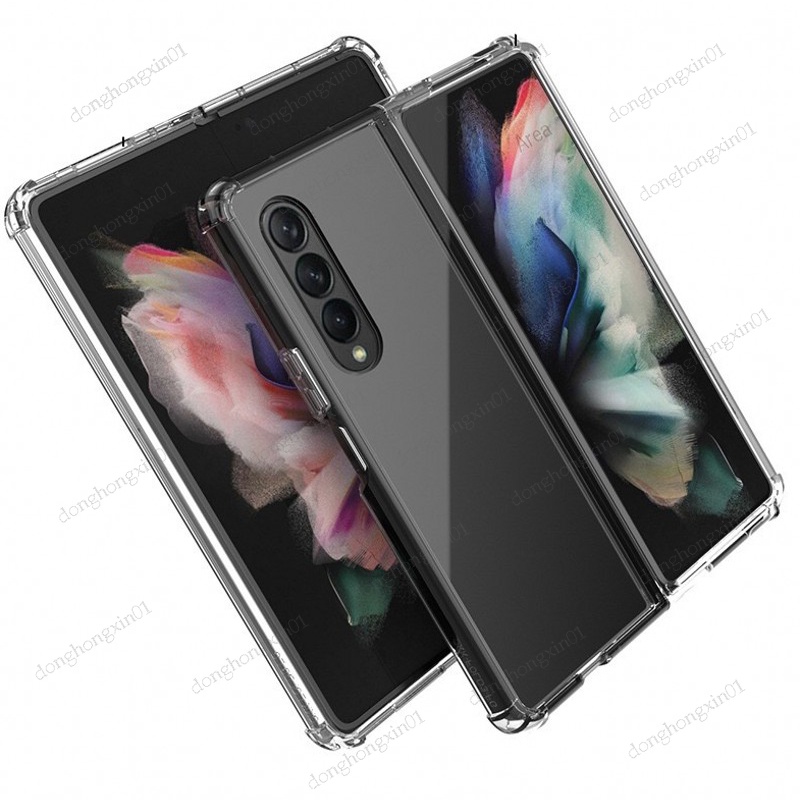 Ốp Điện Thoại Silicon Trong Suốt Chống Sốc Cho Samsung Galaxy Z Fold4 5G Galaxy Z Fold 4