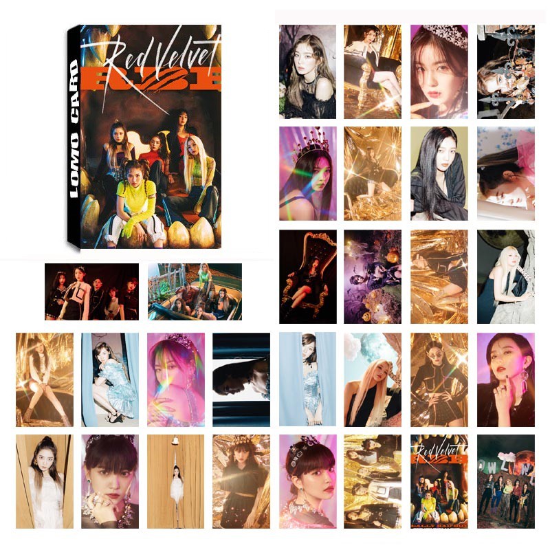 Hộp lomo lomocard nhóm Red Velvet Bad Boy