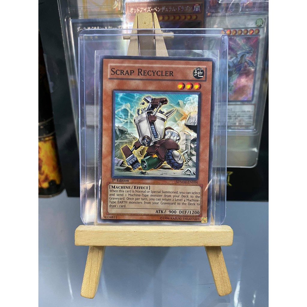[ Dưa Hấu Yugioh ] Lá bài thẻ bài Scrap Recycler - Tặng bọc bài nhựa bảo quản