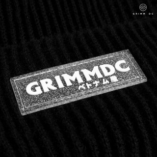 Grimm DC Nón len Low-top beanie // Black