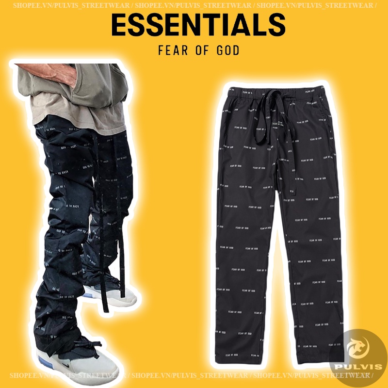 - Quần baggy nylon pants FOG sixth collection all print, quần fog nylon baggy pants