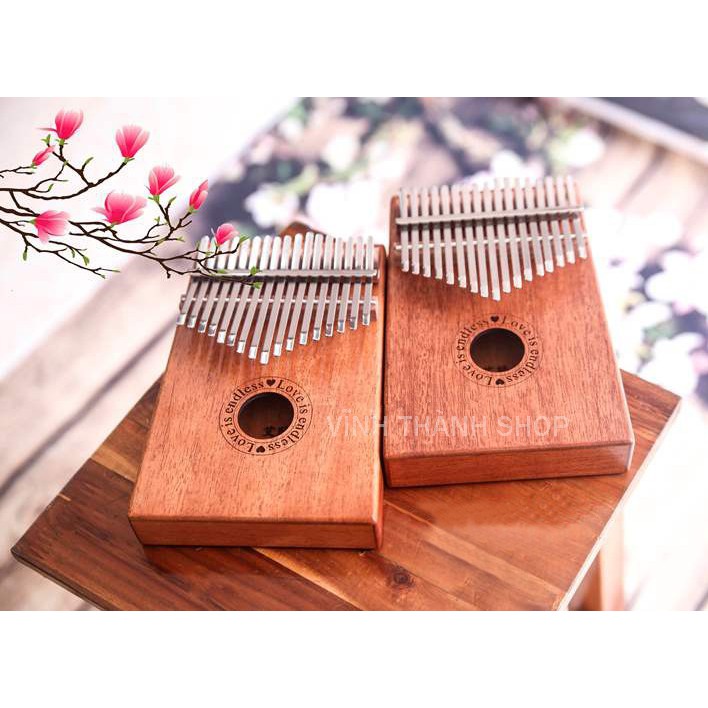 Đàn Kalimba 17 phím Đàn Kalimba Thumb Piano Đàn Kalimba Ngón Tay Cái Kèm Đủ Phụ Kiện