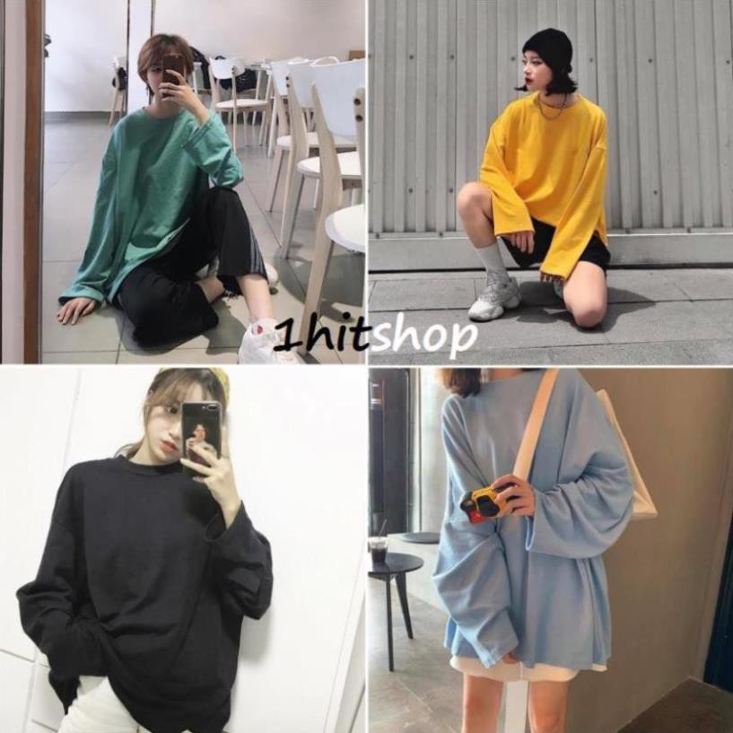 Áo Dài Tay TRƠN UNISEX