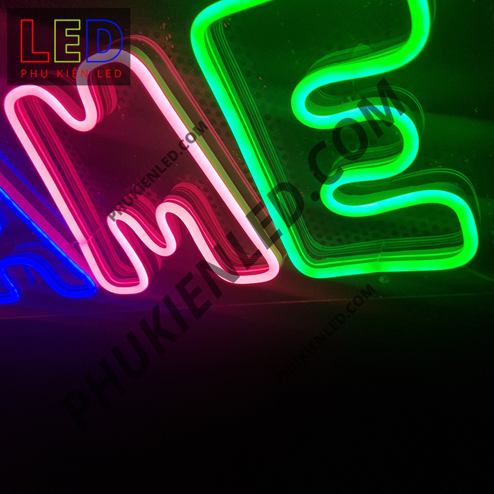 Đèn Led Neon Chữ GAME Nhiều Màu - GAME LED Neon Sign, Đèn Led Neon Game Trang Trí Phòng Game