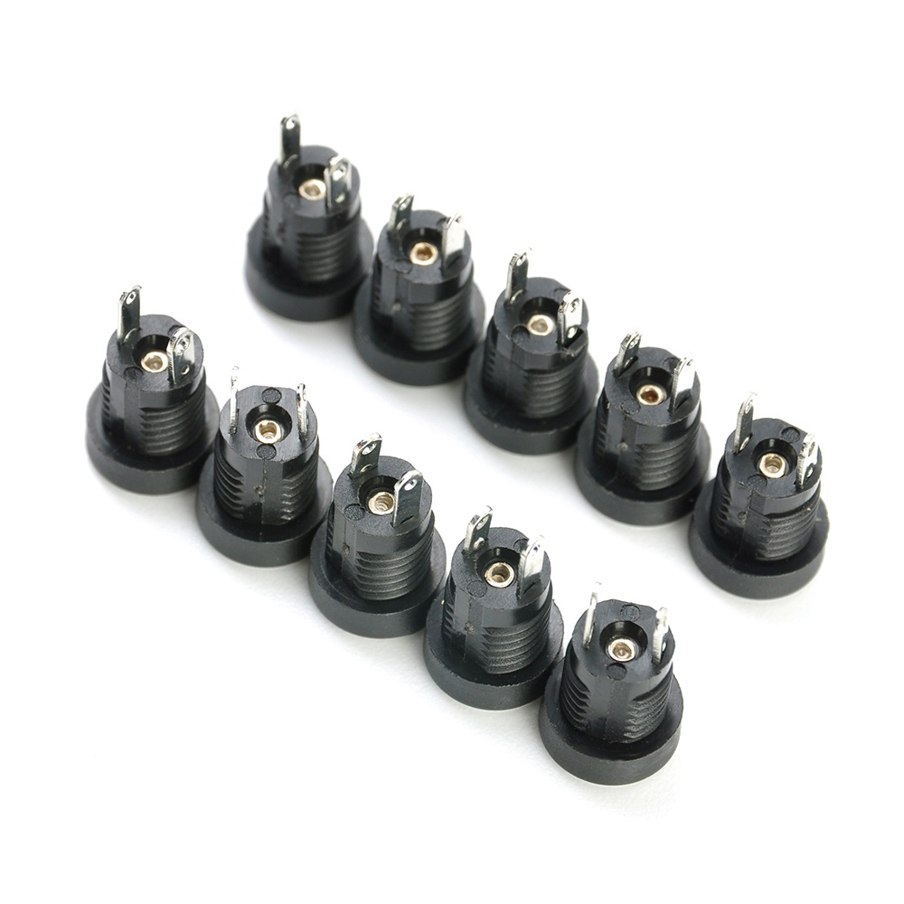 Combo 10 Đầu nối nguồn 3a 12v Dc 5.5mm X 2.1mm , giắc cắm, phích cắm 2 chân