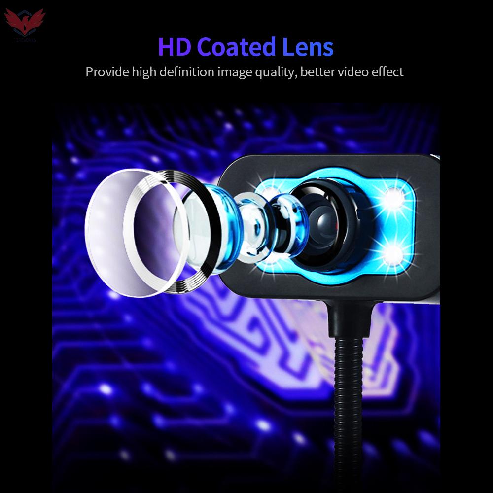 Webcam F 480P USB Không Trình Điều Khiển Tích Hợp Micro Cho PC Laptop | BigBuy360 - bigbuy360.vn