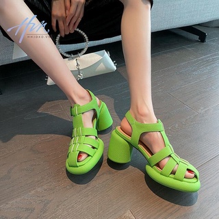Giày Sandal Cao Gót Đế Dày Dệt Kim Dày Phong Cách La Mã Cổ Điển Thời Trang Mùa Hè Hàng Mới Dành Cho Bạn Nữ 2022