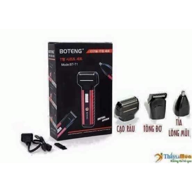 Tông đơ Boteng 3 in 1