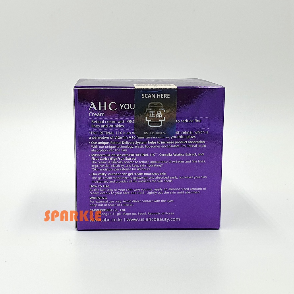 ✨ Kem Phục Hồi Da Trẻ Trung ahc 50ml