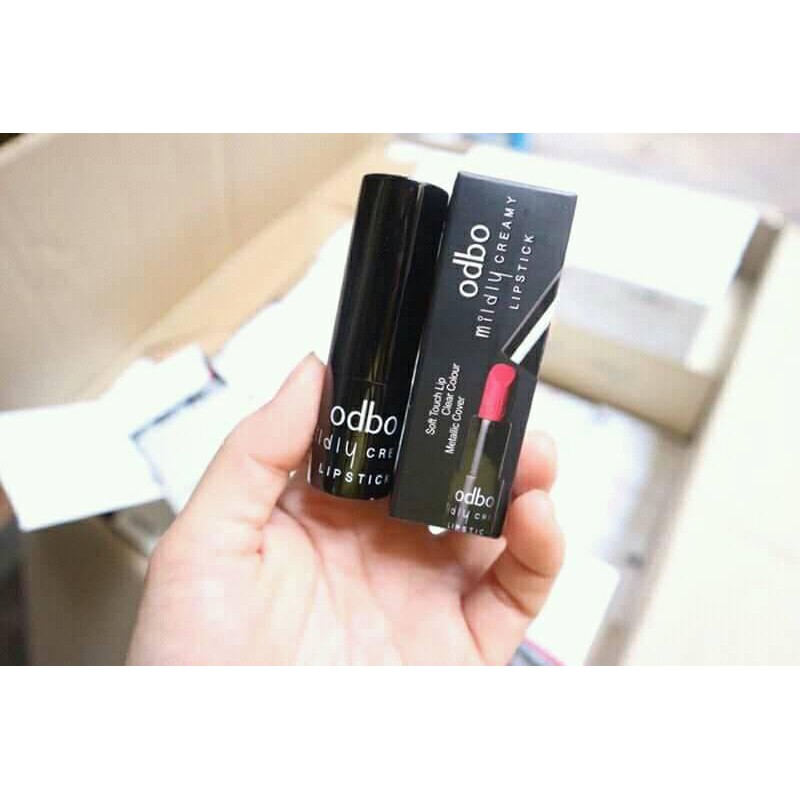 Son thỏi Odbo Mildly Creamy Lipstick Thái Lan 3,5g