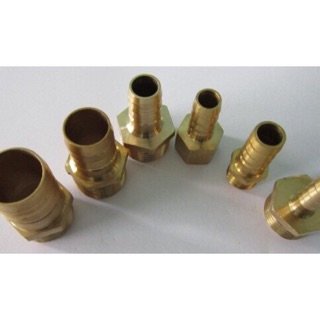 Nối đồng ren ngoài 21 đuôi chuột từ 6mm đến 20mm