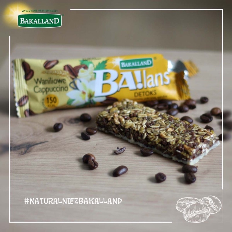 Thanh Ngũ Cốc Dinh Dưỡng Bakalland 40G - Đủ Vị