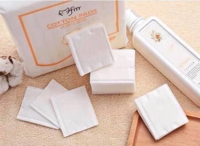 GÓI 222 BÔNG TẨY TRANG 100% COTTON PADS