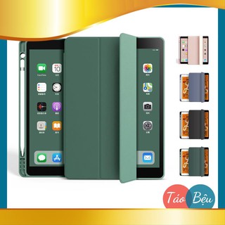 [Cực Hot] Bao Da iPad, Ốp iPad Có Khay Đựng Bút Tích Hợp  Màu Pastel