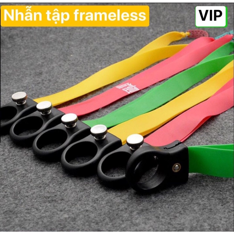 Nhẫn tập frameless, nhẫn ná, ná nhẫn slingshot