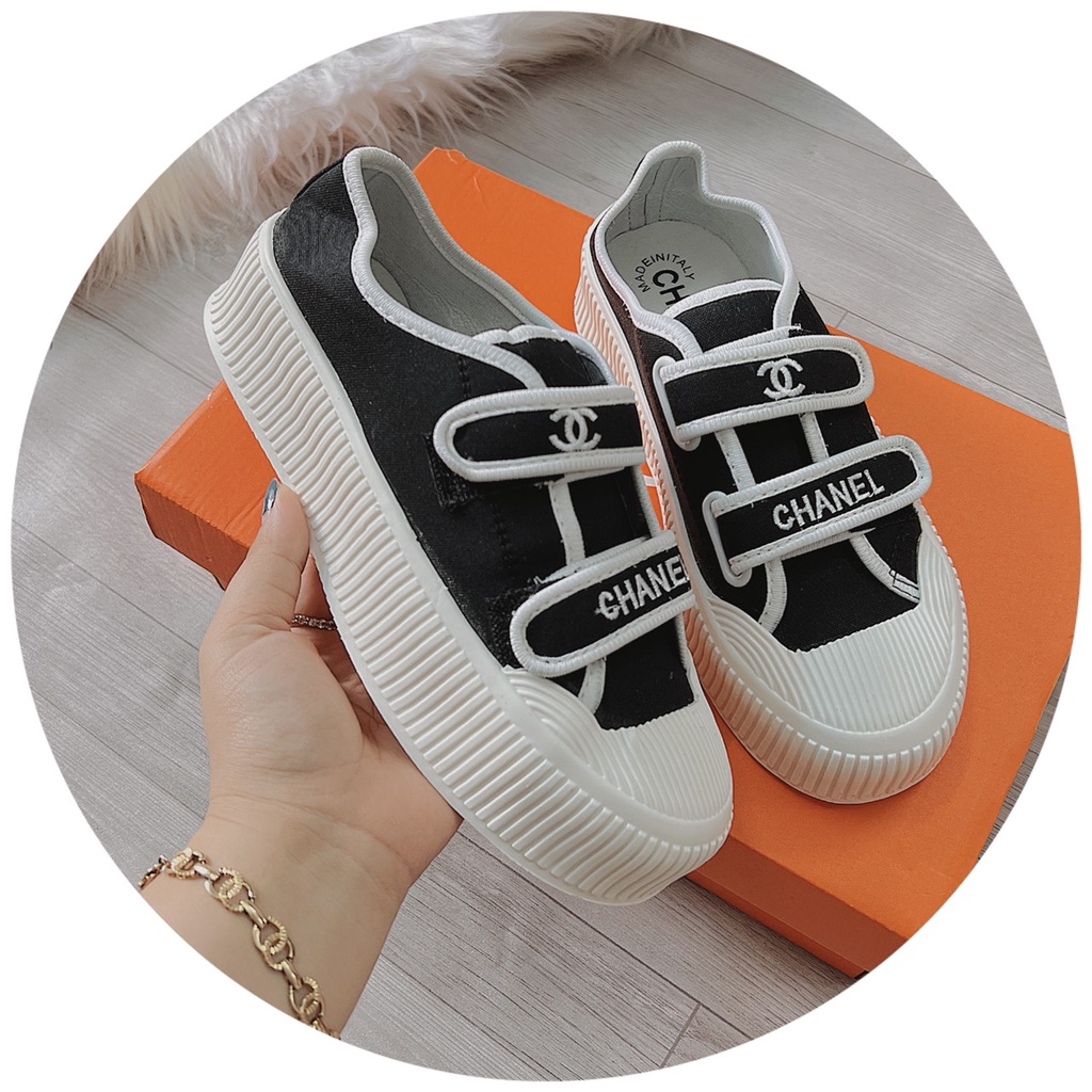 [RẺ VÔ ĐỊCH] GIÀY THỂ THAO NỮ, GIÀY BATA QUAI DÁN CHNEL HOT HIT