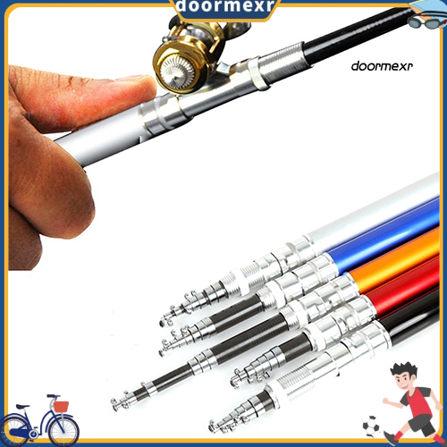 Cần Câu Cá Mini Hình Cây Bút Bằng Hợp Kim Nhôm