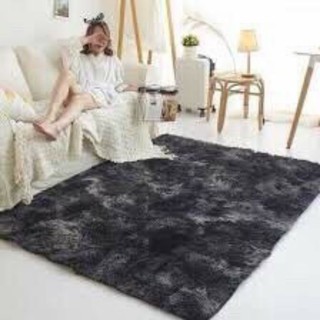 Thảm lông loang trang tri phòng khách