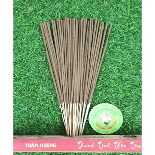Nhang sạch-Hương Nhang Trầm Đất Nước Xanh 20 cm - 50 cây 100% KHÔNG HÓA CHẤT VÀ ÍT KHÓI