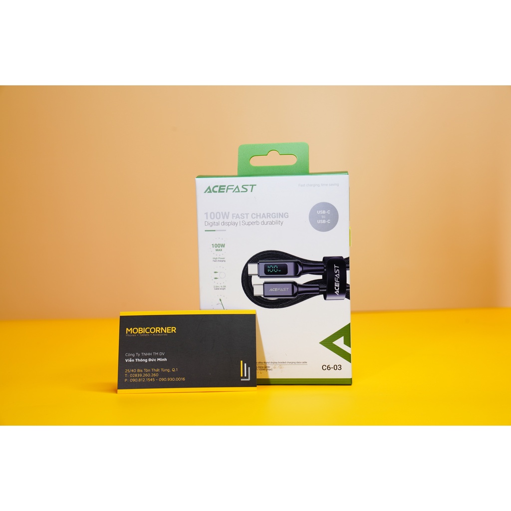 Cáp ACEFAST Type C to Type C 100W (2m) - C6-03