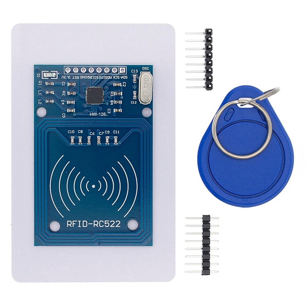 Mô Đun Rfid Rc522 Mhz 6cm Kèm Bảng Mạch Arduino