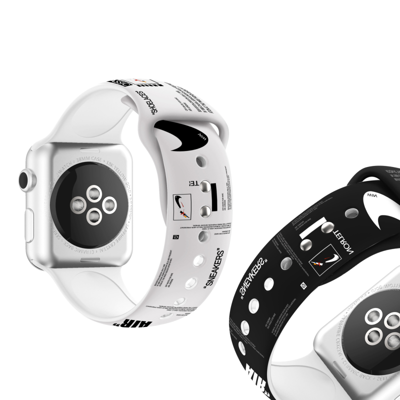 ADIDAS Dây Silicone Mềm Nhiều Màu 38mm 40mm 42mm 44mm Cho Đồng Hồ Apple Watch 6 Se 5 4 3 2 1