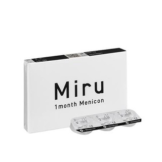 1 cặp Kính áp tròng cận trong suốt Miru 1 month Menicon xuất xứ từ Nhật Bản