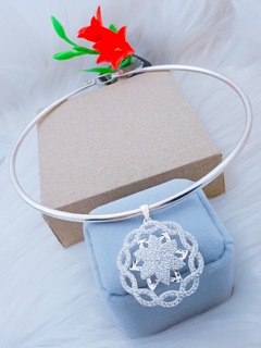 KIỀNG TRƠN BẠC TA NGUYỀN CHẤT- THJ SILVER