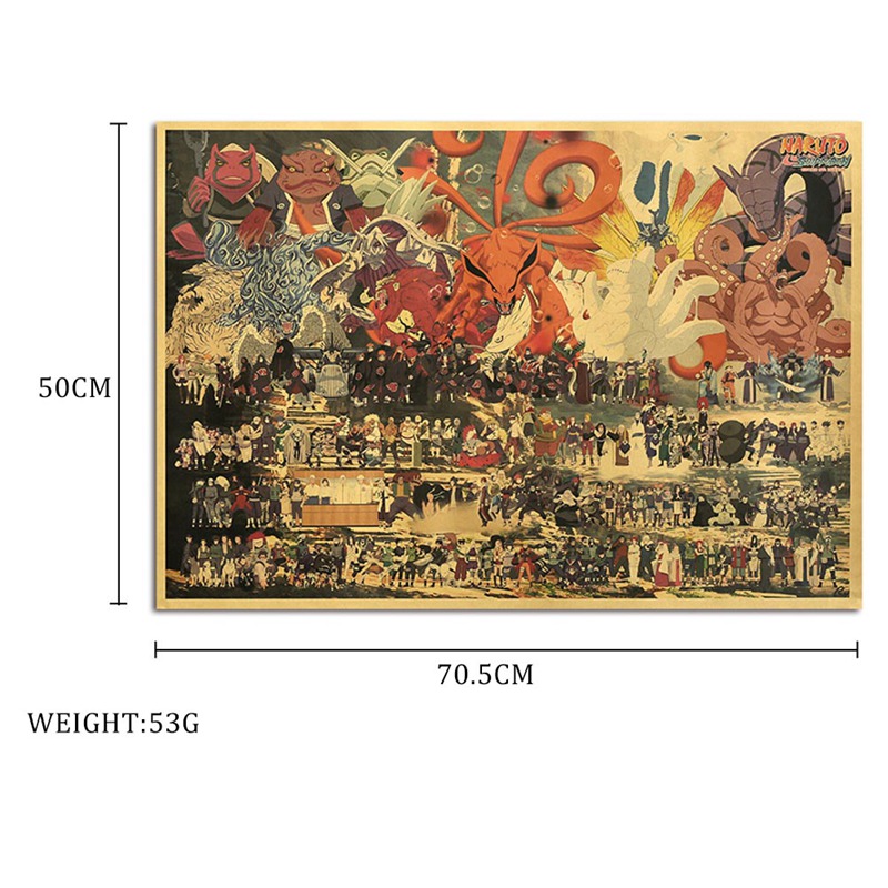 Áp Phích Phim Hoạt Hình Naruto Treo Tường Trang Trí | BigBuy360 - bigbuy360.vn