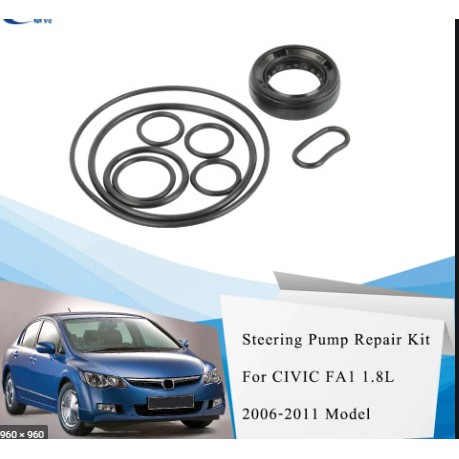 Bộ gioăng phớt bơm trợ lực Honda Civic 1.8 2006-2011