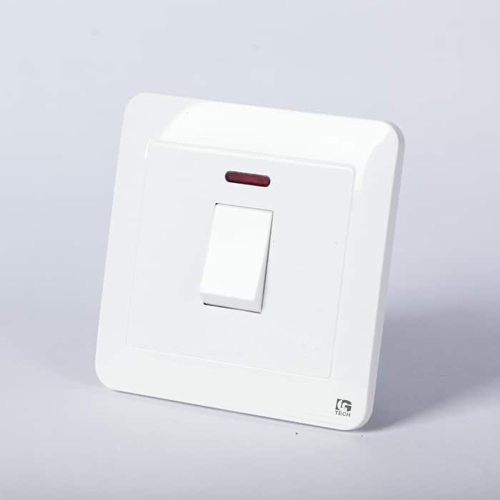 Công tắc 20A dùng cho bình nóng lạnh, điều hòa Lgtech LG-TT-0101