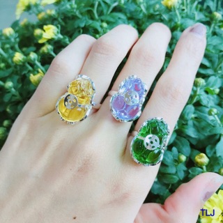 Nhẫn tỳ hưu bọc bạc