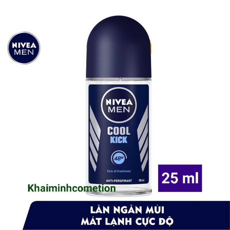 Lăn khử mùi Nivea 25ml