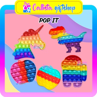 Pop it raimbow đồ chơi pop it glow in the dark pop it dành cho trẻ em pop it