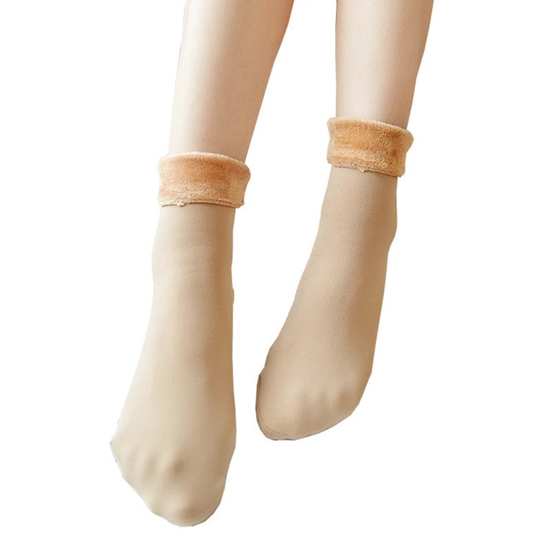 XIXI Tất Nhung Dày Giữ Ấm Mùa Đông Cho Nữ