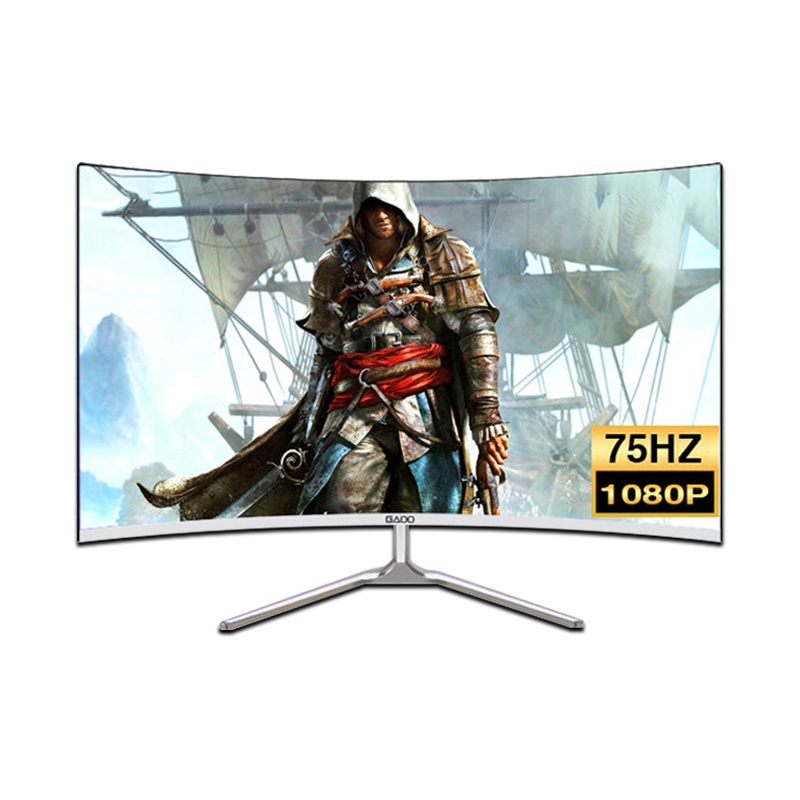 Bảo hành-Màn hình máy tính  24 inch Màn hình cong DC điều chỉnh tỉ lệ ánh sáng xanh, lọc ánh sáng xanh một cách hiệu | BigBuy360 - bigbuy360.vn