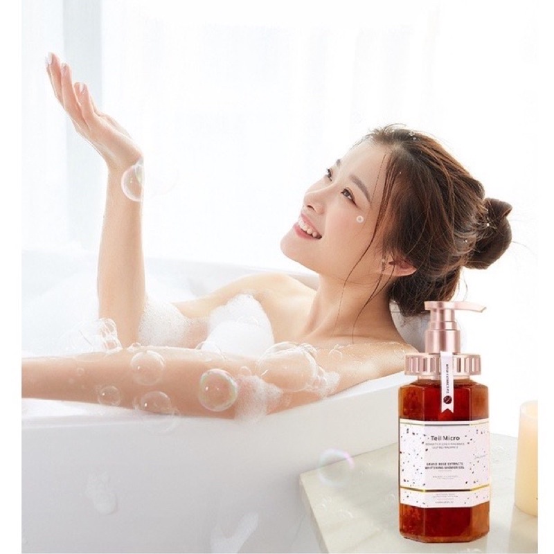 Sữa Tắm Nước Hoa Teil Micro Cánh Hoa Hồng 500ml