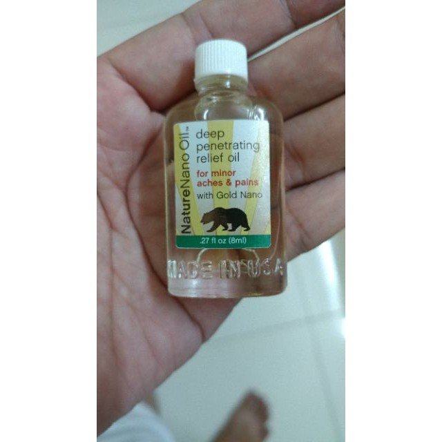 Dầu nóng con gấu Nature Nano Oil 8ml | BigBuy360 - bigbuy360.vn