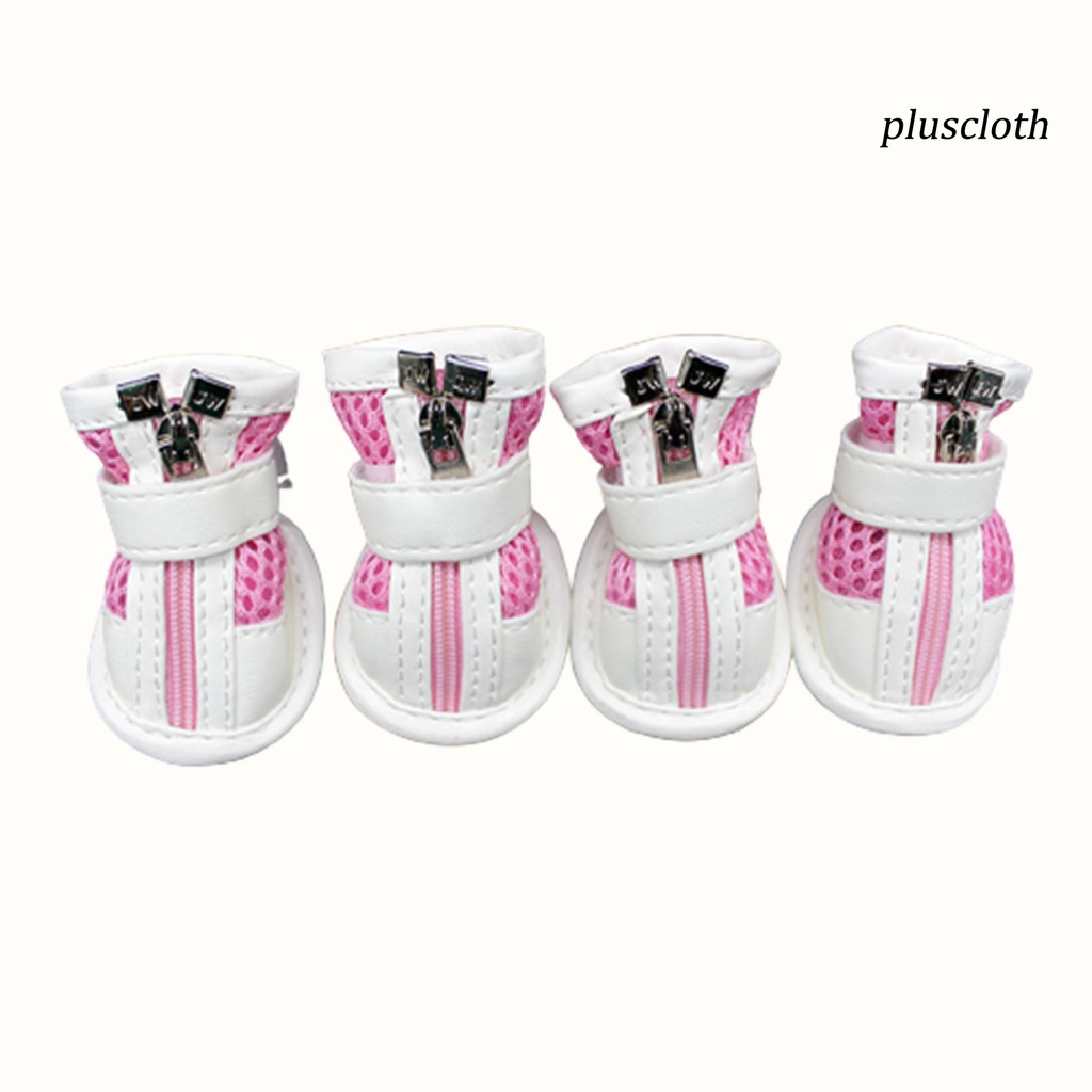 Giày Thể Thao Khóa Kéo Thoáng Khí Cho Thú Cưng