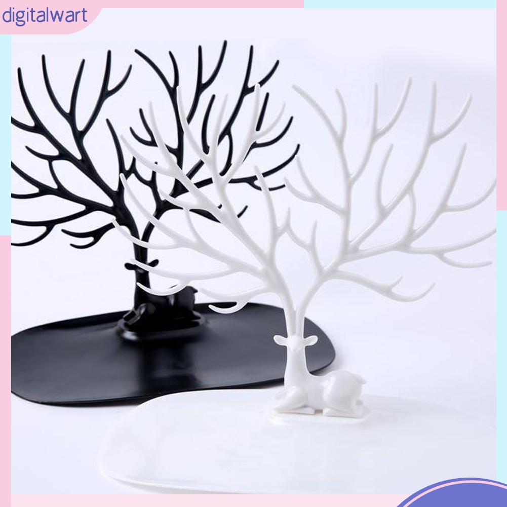 Giá Đỡ Trưng Bày Trang Sức Thiết Kế Hình Chú Hươu / Cây Cối Độc Đáo