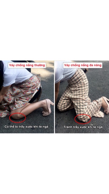 Quầy váy chống nắng